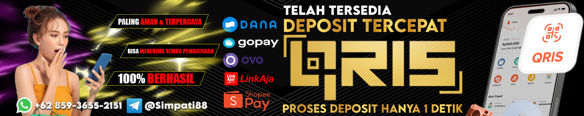 Deposit Qris Tercepat